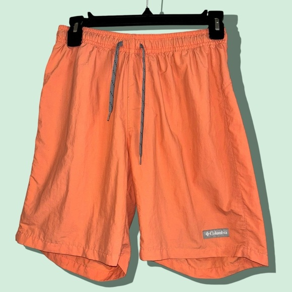 Columbia Sportswear Men's Orange Shorts size‎ small - Picture 1 of 4